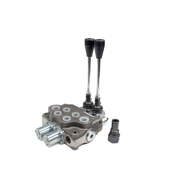 Hydro Custom Directional Control Valve 2 Spool, 21 Gpm, 1800-3600 PSI, Sae 10 Port 228900 - main